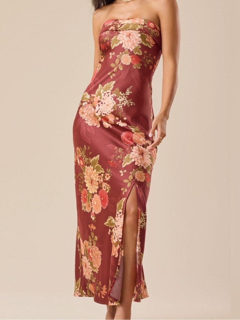Altar’d state maxi dress